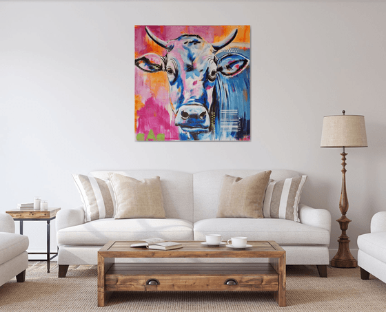 'COW CODED #14'