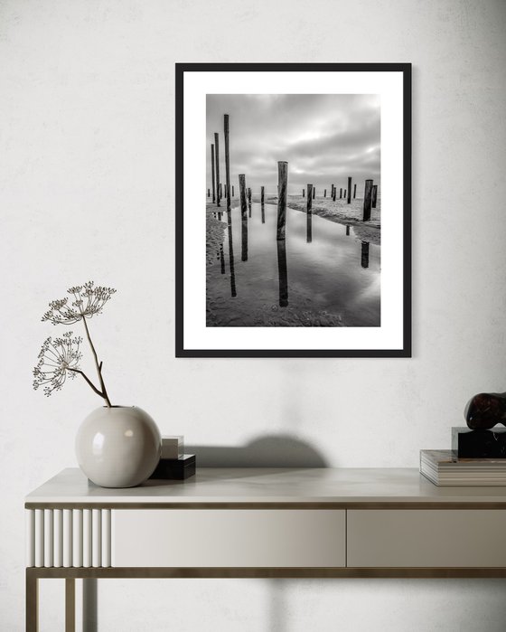 THE POLES ON THE BEACH