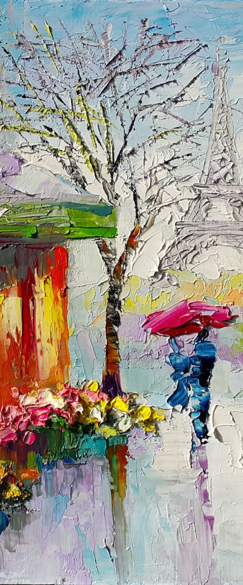 Lovers in Paris by Anastasia Kozorez