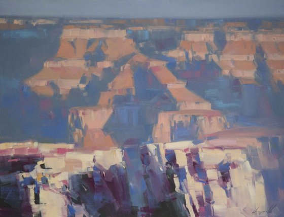 Grand Canyon Arizona Original large painting on canvas  Landscape