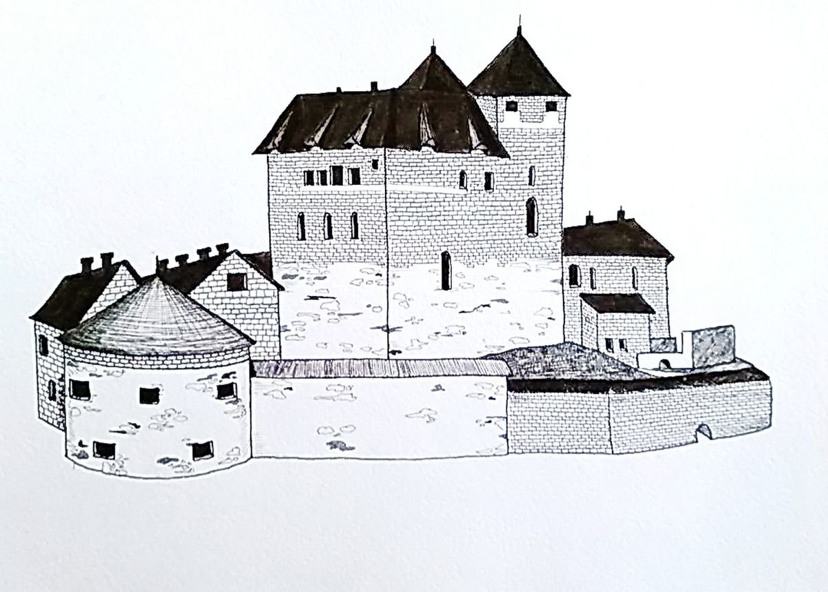 Hameenlinna Castle by Svetlana Vorobyeva