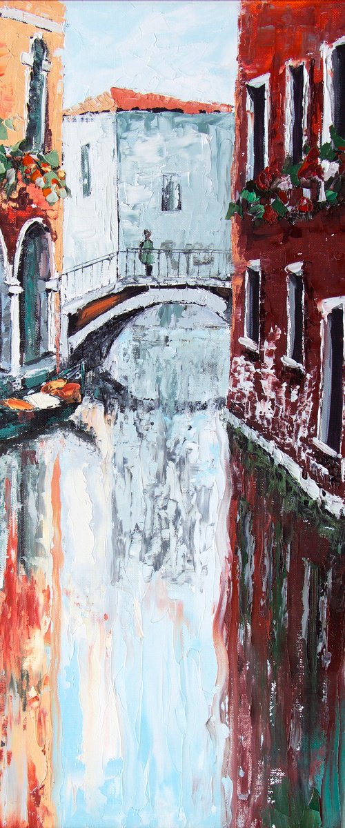 Venice, the bridge by Michèle Kaus