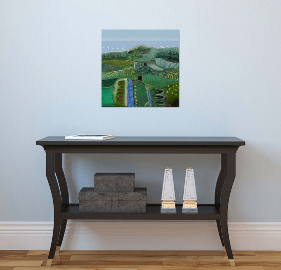 You will find the road