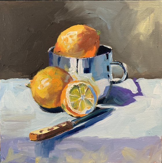 Still life with Lemons. #2.