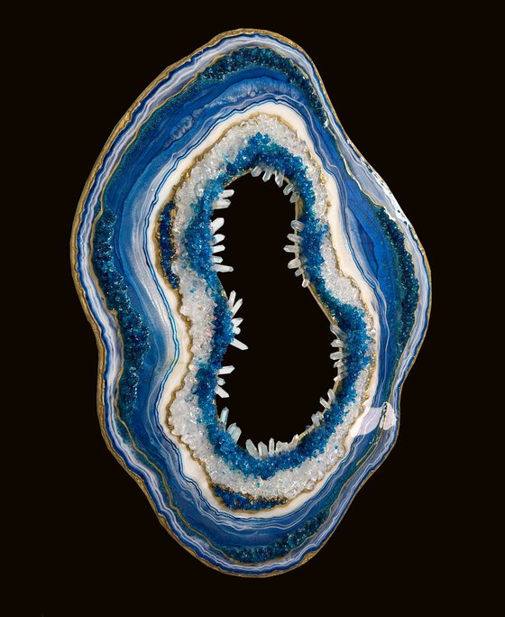 Sapphire Geode