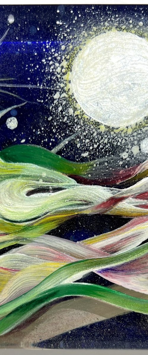 Moon Song - 2 by Marjan Fahimi