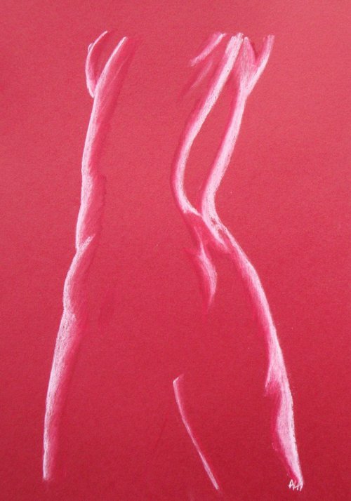 Nude 27 Red by Angela Stanbridge