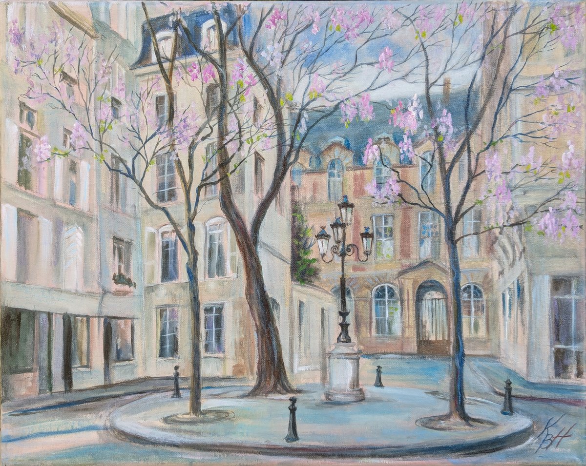 Spring in Saint-Germain, Paris by Katia Boitsova