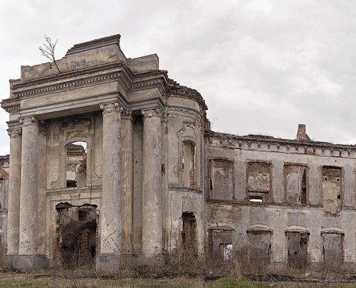 Iziaslau Palace, Ukraine by Julia Clay