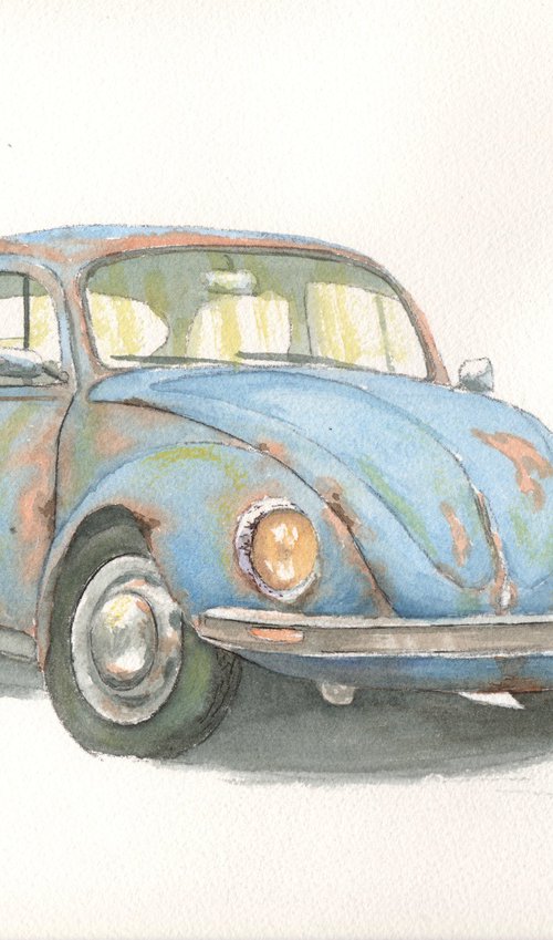 Beetle in Need of TLC by Gordon Brady