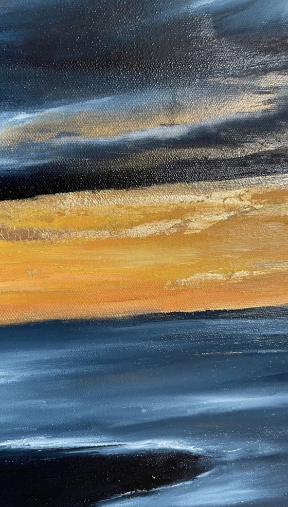 The moment before the storm