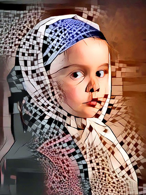 Revisit the great classical portrait with AI N44 by Danielle ARNAL