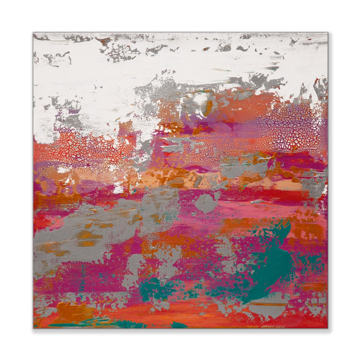  Sandstone Plateau By Hilary Winfield, 12 X 12, Artwork For Sale On Artfinder