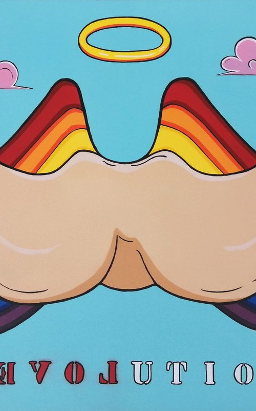 LIFE IS LIVE by Segutoart