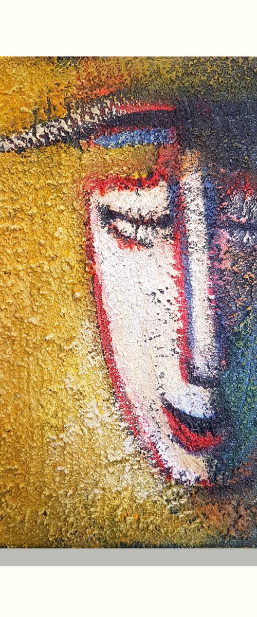 Joye (15x21x1.5cm) by Zhana Viel