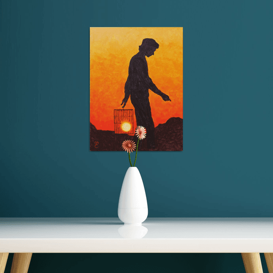 Bird catcher, 30*40