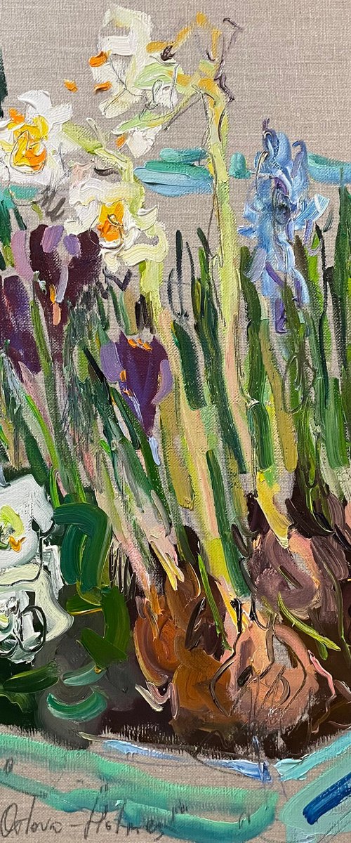 Spring basket by Lilia Orlova-Holmes
