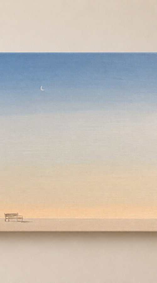 The Shape of Stillness II Waiting Moon by Jane M.