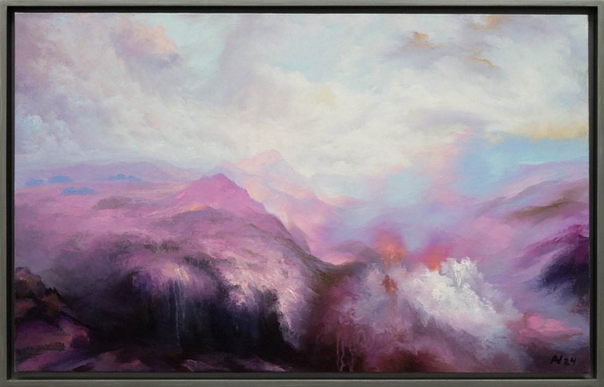 ABSTRACT LANDSCAPE 41 by Oleksii Vylusk
