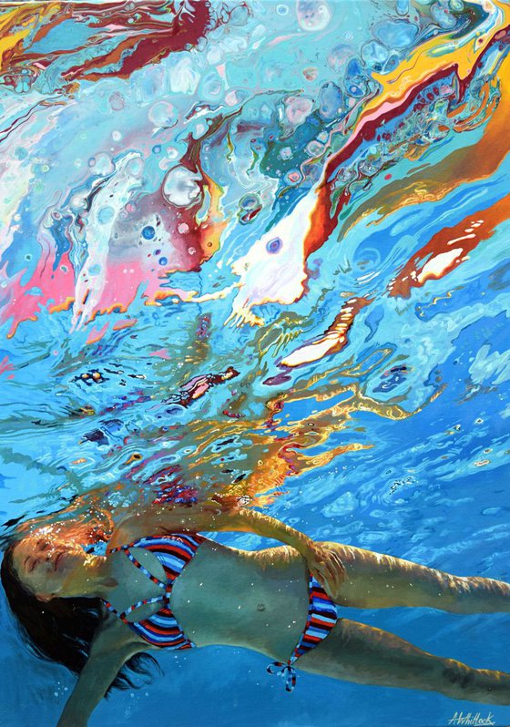 Underwater Painting - Dreaming in Colour