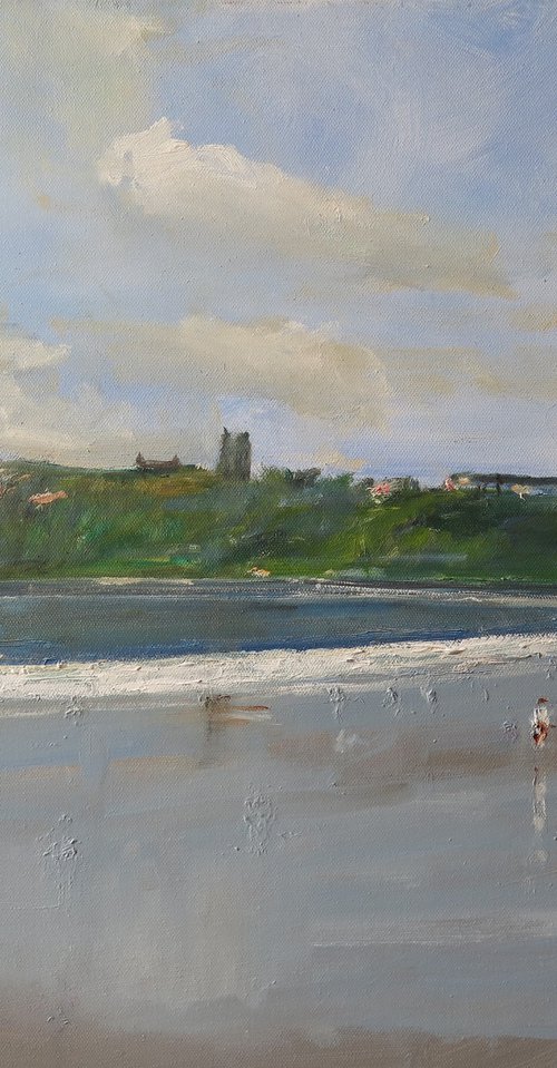 Scarborough Castle, April 30 by Malcolm Ludvigsen