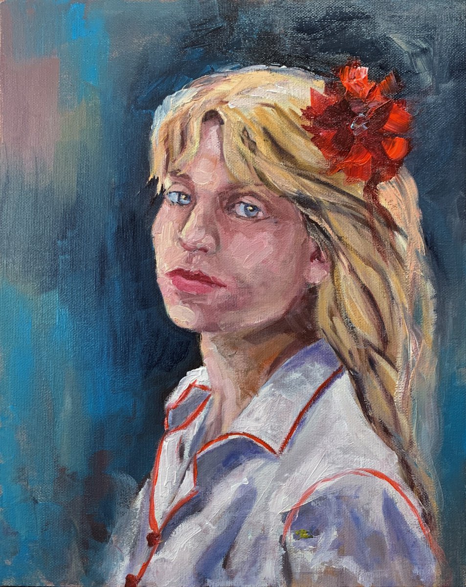 A young woman