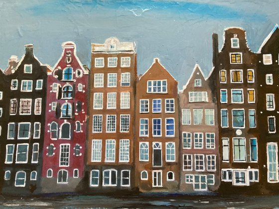 Canal Houses Of Amsterdam