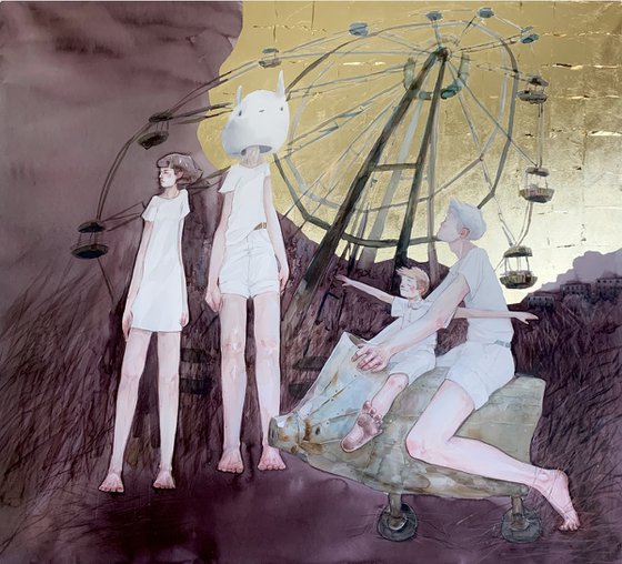 Light is on all night 115x105