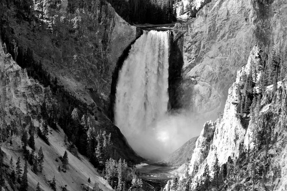 The Lower Yellowstone Falls