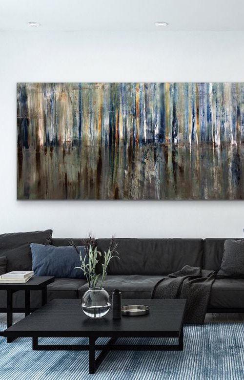 The Hallow (84x38in) by Robert  Tillberg