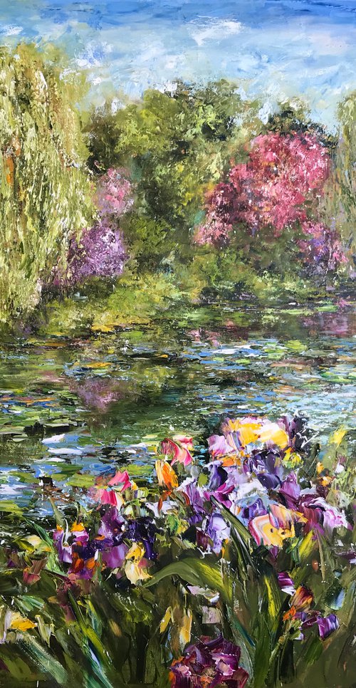 Les jardins de Giverny by Diana Malivani