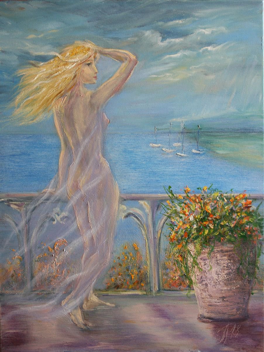 Beautiful Morning By Salana Art / Svetlana Samovarova, 24 X 31, Artwork For Sale On Artfinder