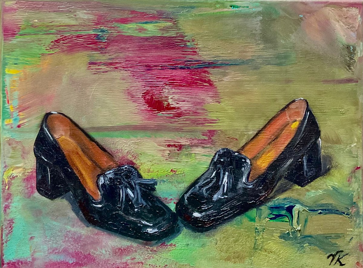 Concert Shoes By Vera Klimova, 16 X 12, Artwork For Sale On Artfinder