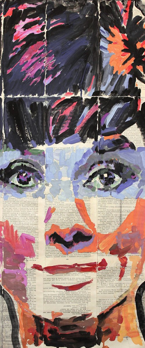 Audrey Hepburn. by Marat Cherny