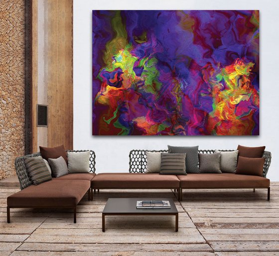 Estudios florales/XL large original artwork