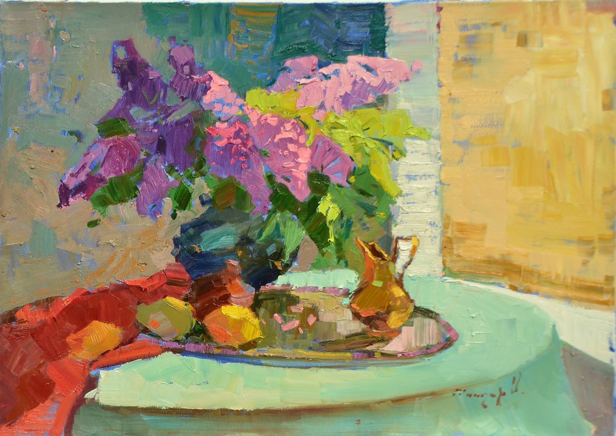 Fragrant Bouquet By Alexander Shandor, 31 X 24, Artwork For Sale On Artfinder