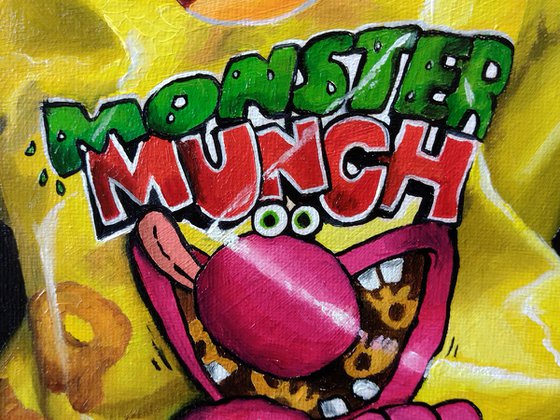 Roast beef Monster Munch #1 still life