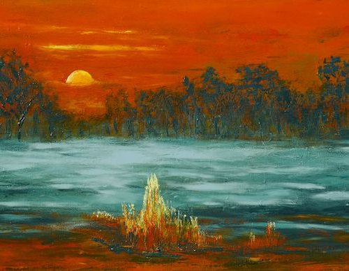 Misty Sunset by Danijela Dan