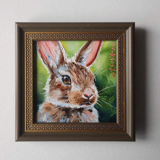 Bunny Miniature Painting