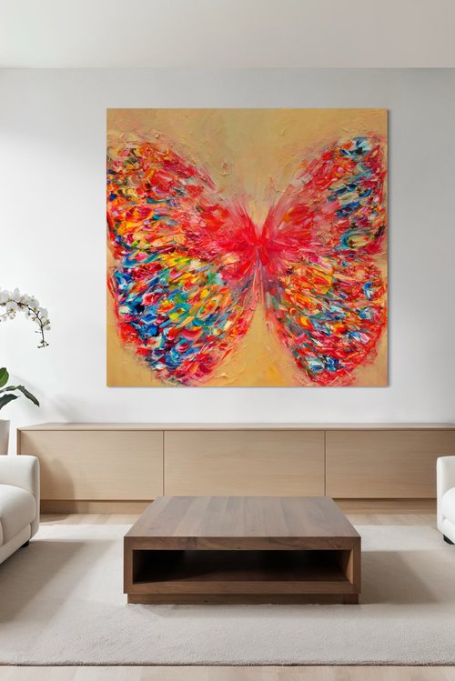 Butterfly Series 25- Beyond The Clouds by Victoria Horkan