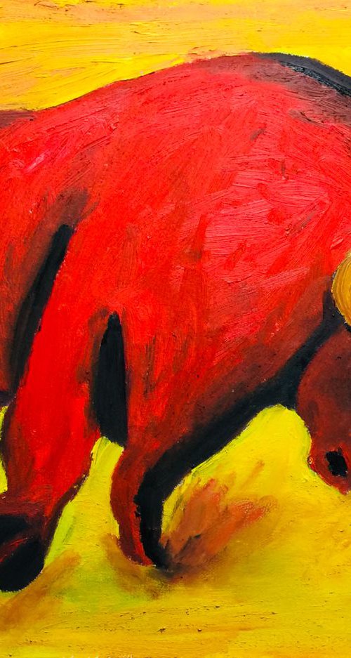 Young Bull by Ryan  Louder