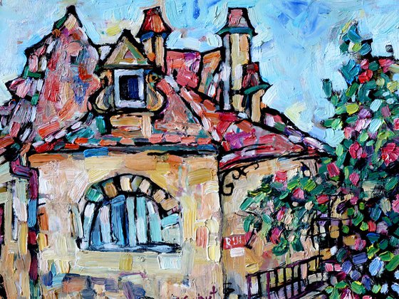 “The Street and the Rose Bush”