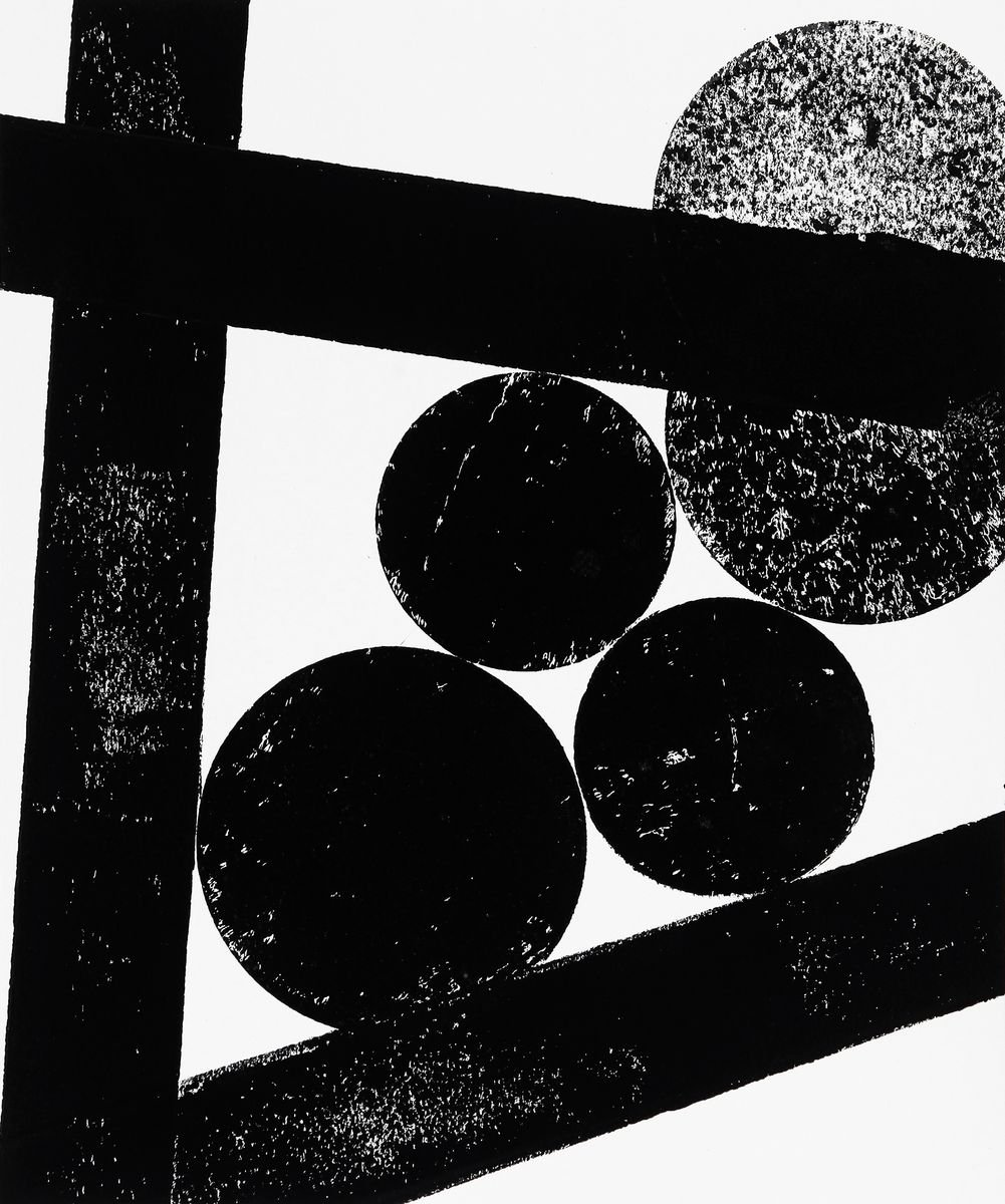 Abstract Acrylic Painting By Petr Strnad, 10 X 12", Integration Ix., Original Artwork