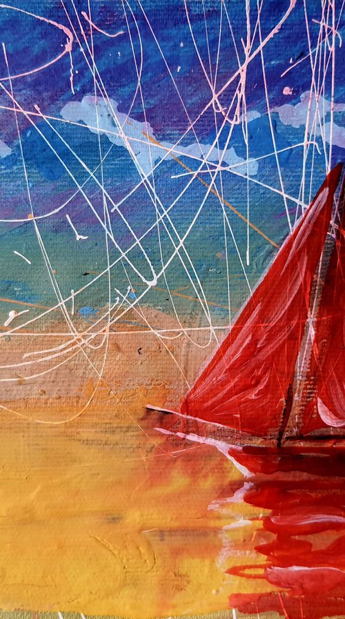 Red Sails. by Rakhmet Redzhepov