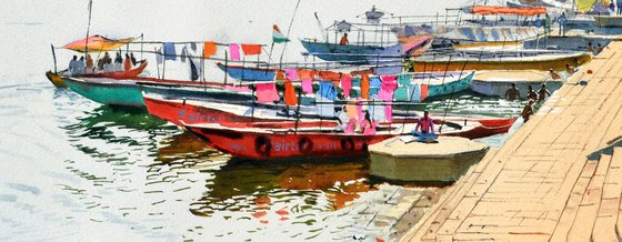 Lazy noon, Varanasi