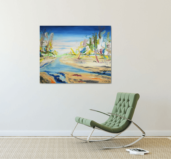 Morning in the river