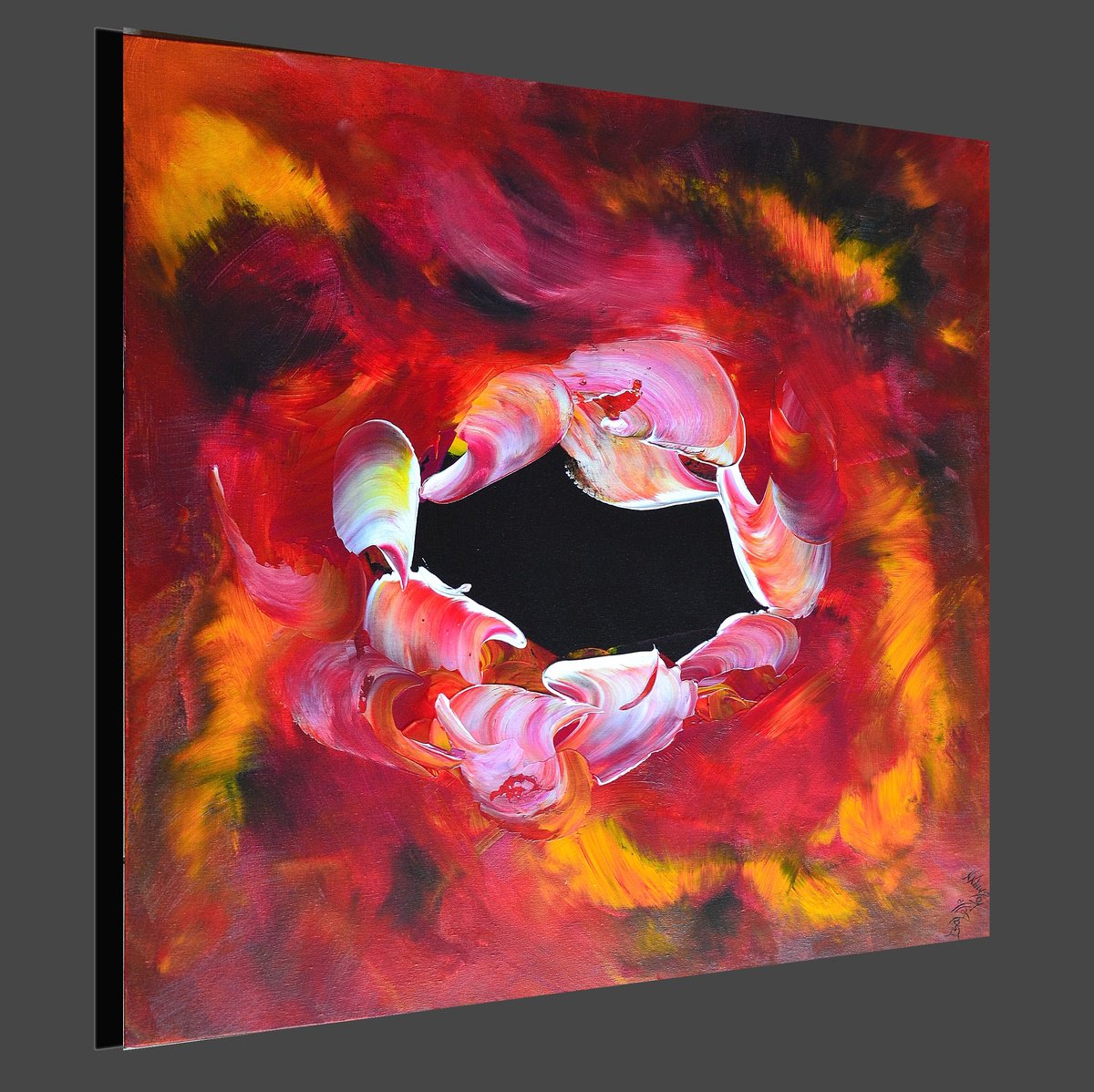 Magic dream - Free shipping - square - abstract - ready to hang by Isabelle Vobmann