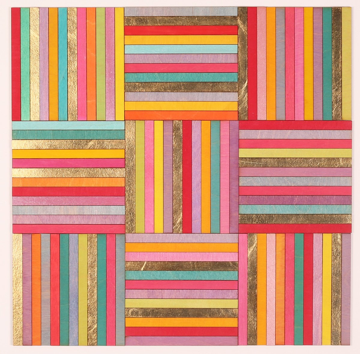 Nine Panel Stripe by Amelia Coward