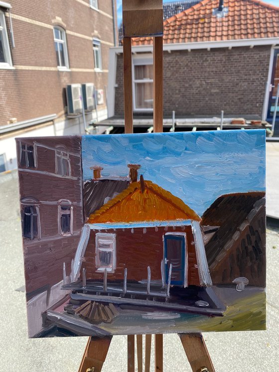 Plein Air on the roof