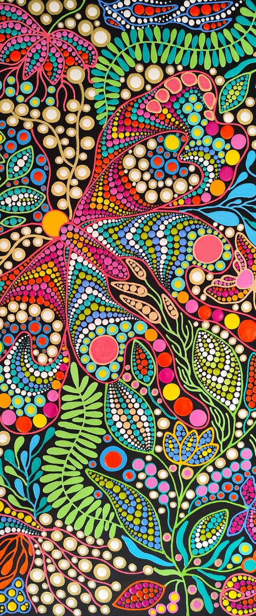 Butterfly in Bloom by Oxana Lazari